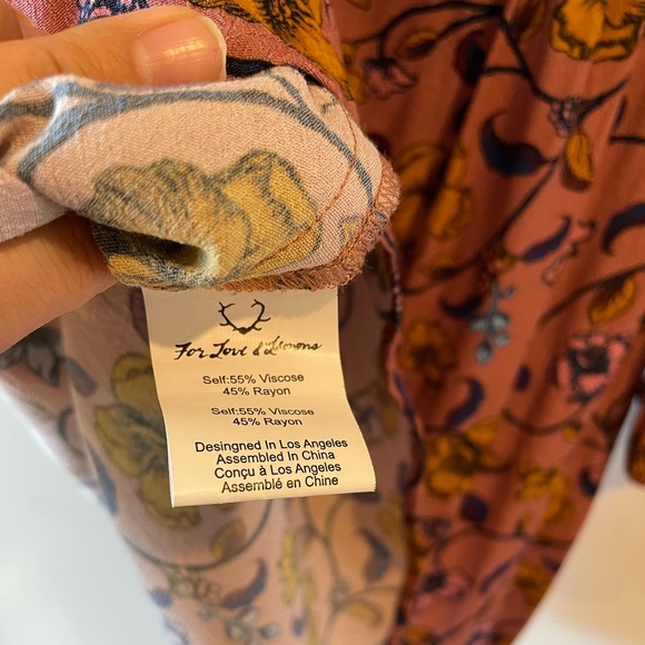 For Love and Lemons open back long sleeved dress - Picture 10 of 10